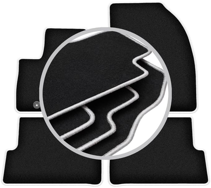 CARLUX-SILVER automatten voor: Ford C-MAX MK1 minivan (2003-2010)