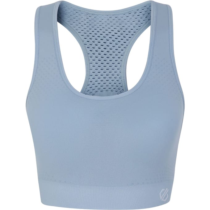 Dare 2b Vrouwen/dames Dont Sweat It Sportbeha (Regenachtig Blauw)