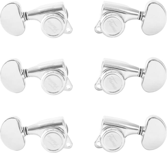 Fame 334GM Locking Tuners 3+3 Chrome - Stemmechaniek voor gitaar