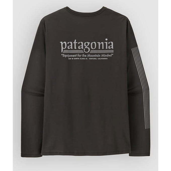 Patagonia Cap Cool Daily Shirt - Hut Tripper Longsleeve zwart