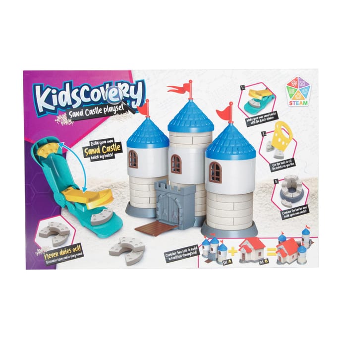 Kidscovery Zandhuis Bouwen Set Verschillende Uitvoeringen