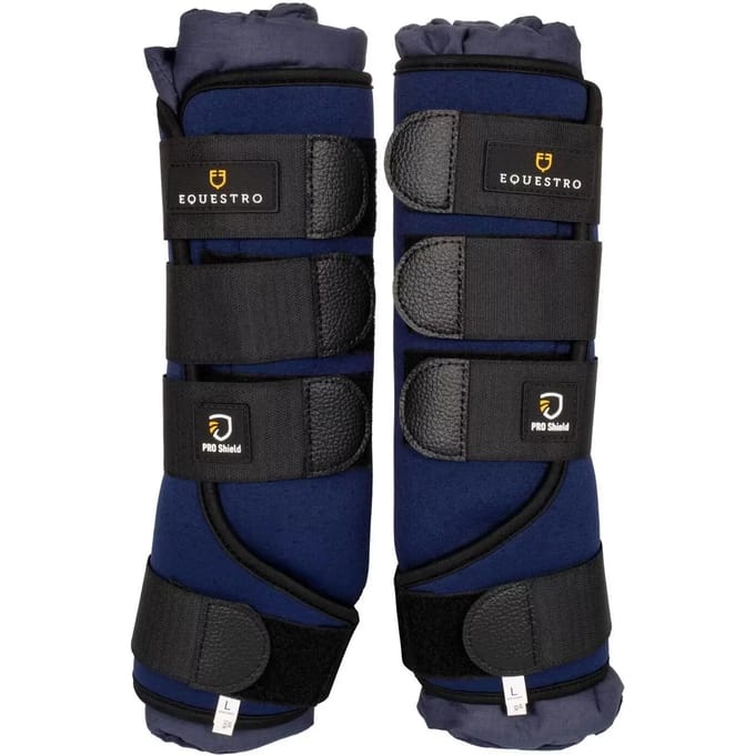 Transportbeschermers voor paarden in neopreen Equestro (x2)