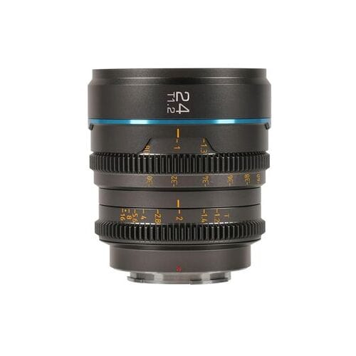 Sirui Night Walker 24mm T1.2 S35 Cine-objectief  L-mount Metaal grijs