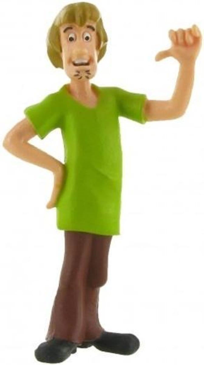 Comansi Speelfiguur Scooby-doo Shaggy 9 Cm Groen