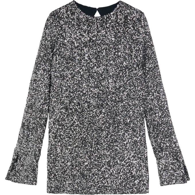 Mikuta The Dark Sequin Dress Größe: S | Minikleider Outlet | Damen