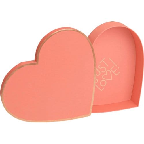 Stewo valentijnsdag giftbox heart, formaat 20 x 20 x 8 cm. - amita rose