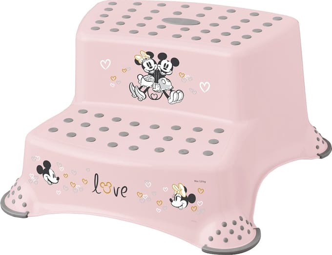 Keeeper Minnie Mouse Lichtroze 2 Treden Opstapje