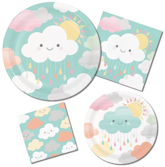 16 kleine Sunshine Baby servetten