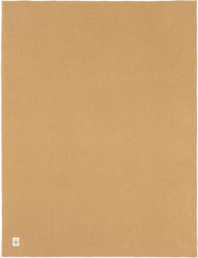 Lässig Wiegdeken GOTS 80 x 100 cm - Geel