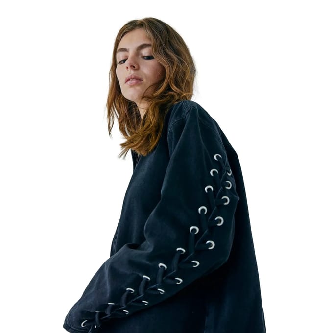 Denim overhemd voor dames Norr Kenzie
