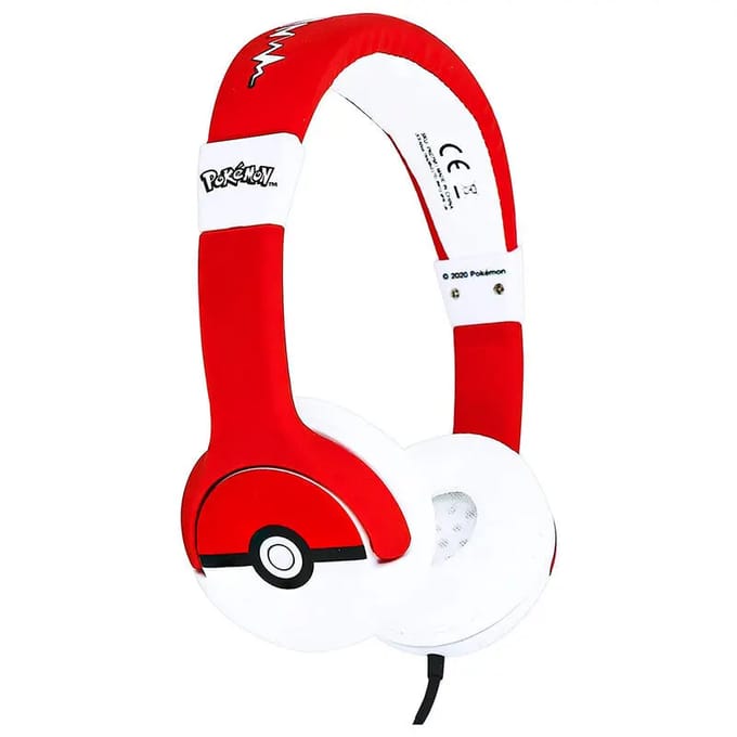 Pokémon - Icon - kinderkoptelefoon met volumebegrenzing - verstelbaar - comfortabel