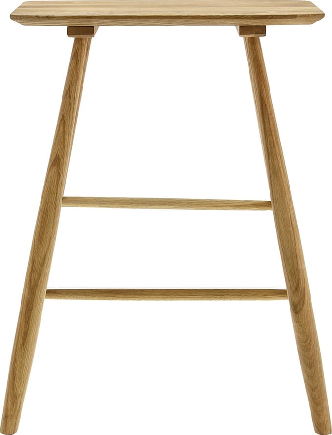 Villa Collection Bodo Hoge kruk 46,5 x 28 x 64 cm Natuur Geolied Eiken
