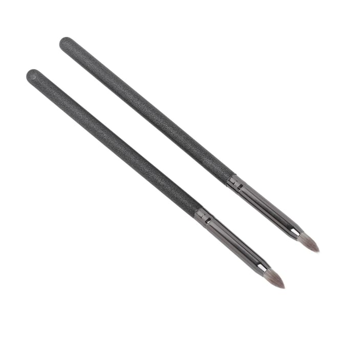 2 stuks Traangoot Donkere Kringen Concealer Penseel Make-up Onder Oog Concealer Penseel Cosmetisch Hulpmiddel gray