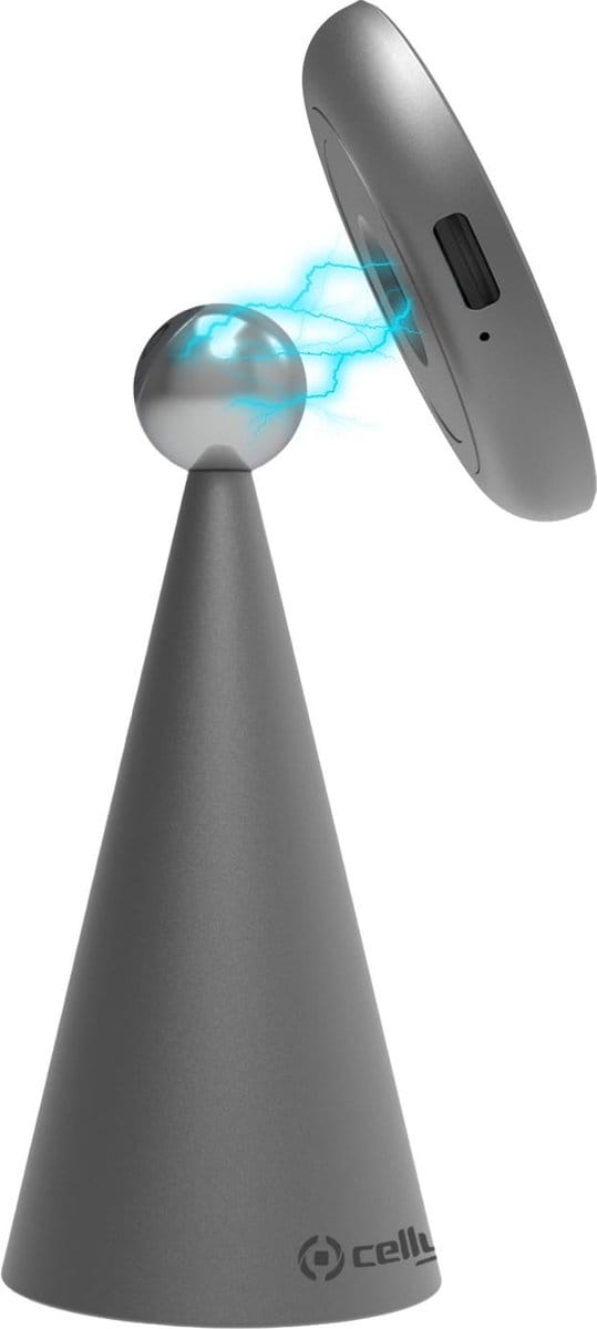 Celly MagStand Draadloze Oplader - 20W telefoonhouder met draadloze oplader geschikt voor iPhone - Wit