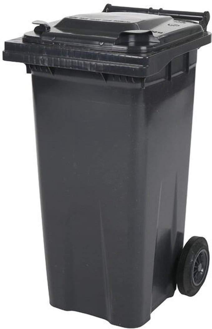 2 Wiel Grote Afvalcontainer Model MGB 120 G - GRIJS - Saro 174-2100