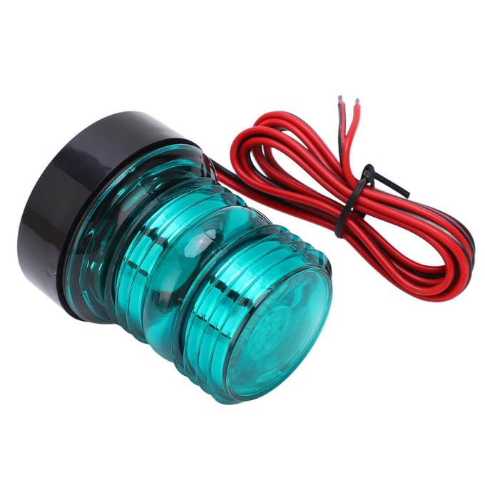 LED Boot Navigatielicht IP66 Waterdicht Omnidirectioneel 360 graden Anker Navigatielamp Groen Licht blue