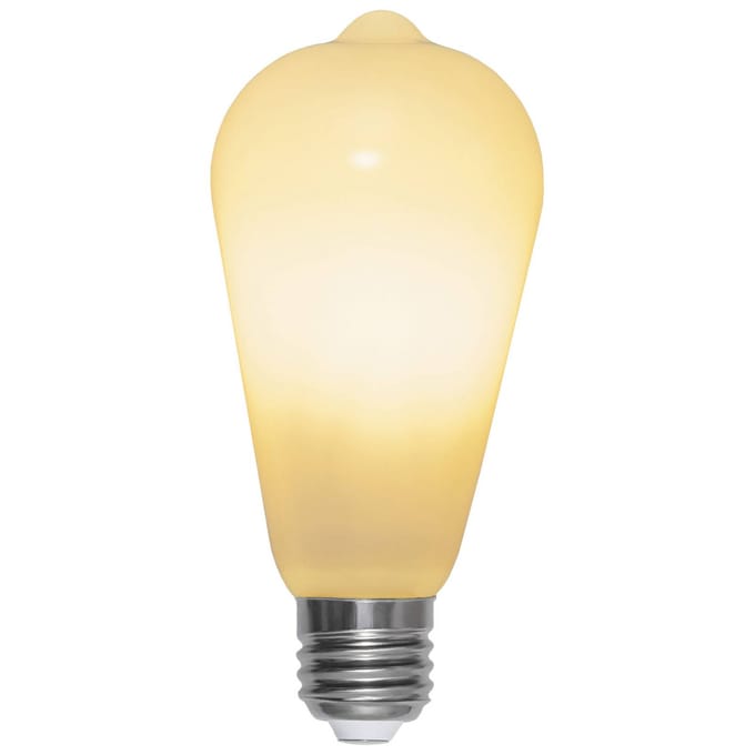 STAR TRADING LED rustieke lamp E27 ST64 6,5W 3-step-dim, opaal