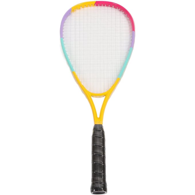 23-inch Squashracket Lichtgewicht Groot Racketblad Schokabsorptie Trainings Squashracket voor Kinderen white