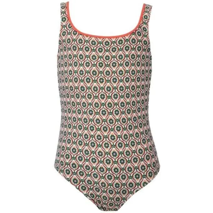 1-delig meisjes zwempak Red Point Neko niña/coletero