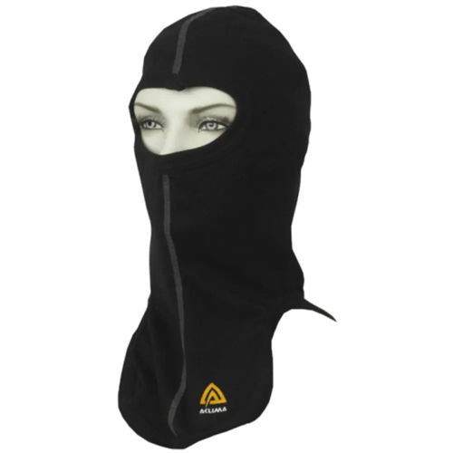 Aclima WarmWool Balaclava (Maat - OS, Kleur - Jet Black)