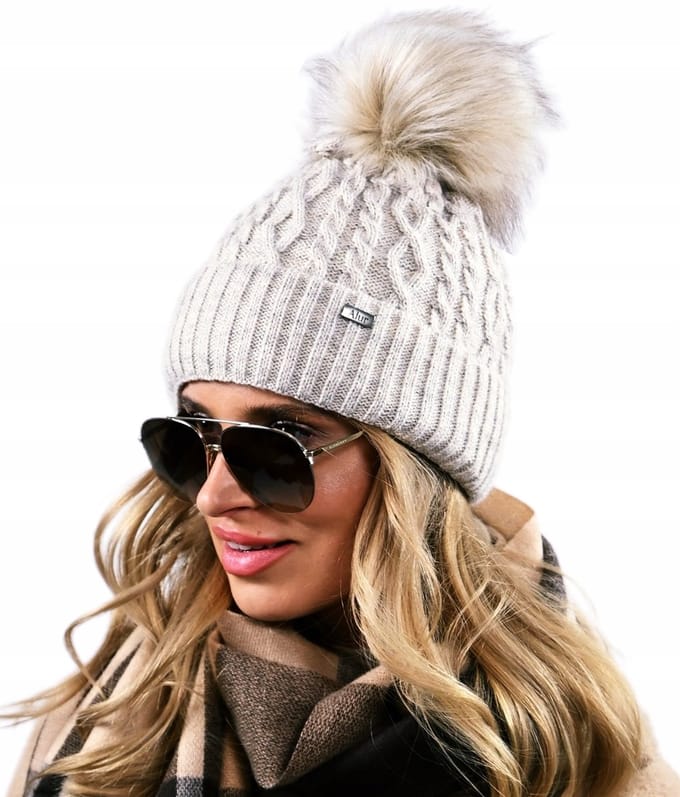 Alur - Wintermuts met Pompon - Warm - Polair - Klassiek Design