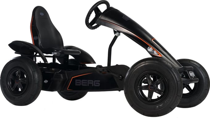 BERG XL frame Black Edition BFR Skelter - Met handrem - Verstelbare Stoel - Zwart - Vanaf 5 jaar