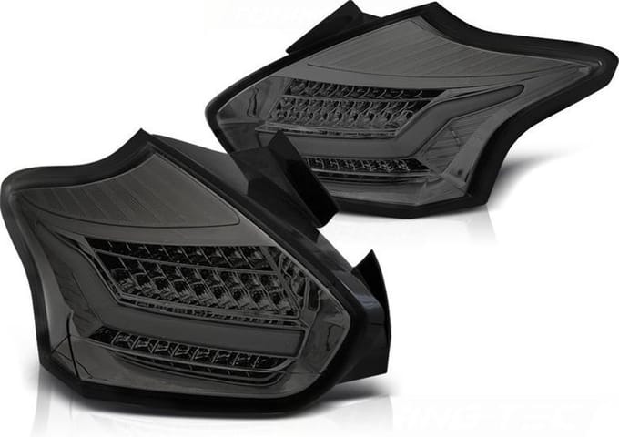 Achterlichten FORD FOCUS 3 15-18 HATCHBACK SMOKE SEQ LED