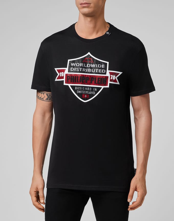 T-Shirt Ronde Hals Ss Crest