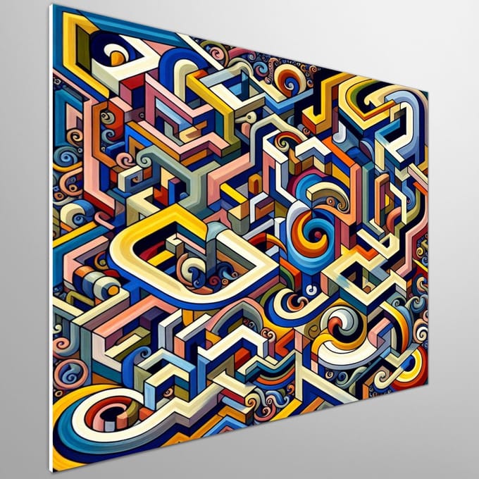 Kunstprint | Wanddecoratie | Forex | 80 × 80 cm