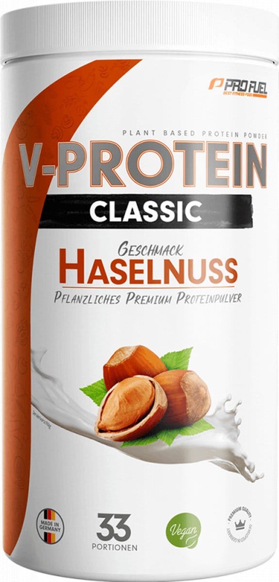ProFuel V-Protein Classic (1000g) Hazelnut - Eiwitten - Veganistisch eiwit