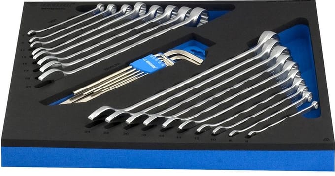 UNIOR - SET COMBISLEUTELS - 6-24 MM/27PCS - 3.1 KG - 2/3