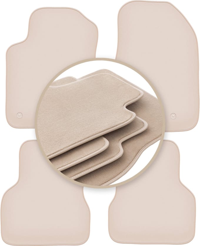 PREMIUM beige matten voor: Alfa Romeo Giulietta hatchback 2010-2020