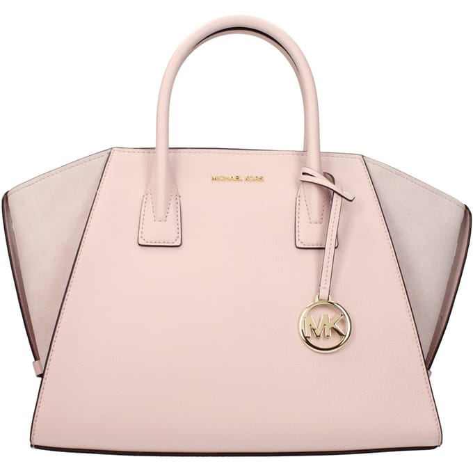Roze Leren Handtas