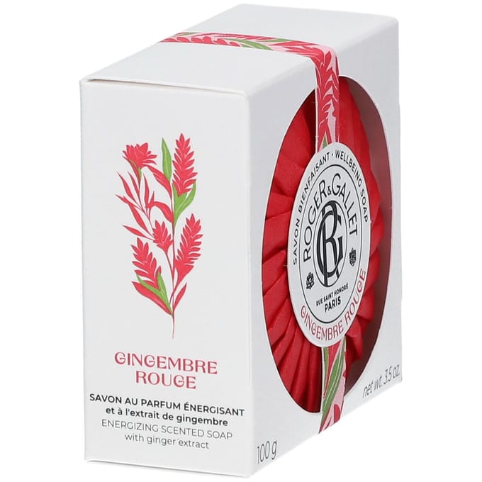 Roger & Gallet Gingembre Rouge Wellbeing Soap 100 Zeep