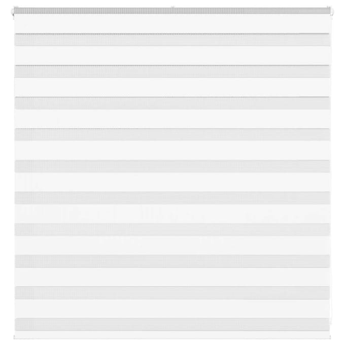 vidaXL - Zebra - Blind - 140x100 - cm - stofbreedte - 135,9 - cm - polyester - wit