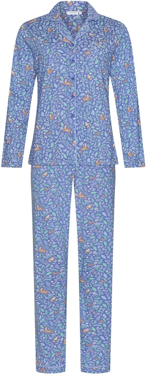 Rebelle - Forest Animal - Pyjama - Bio Katoen - Doorknoop - Maat 38