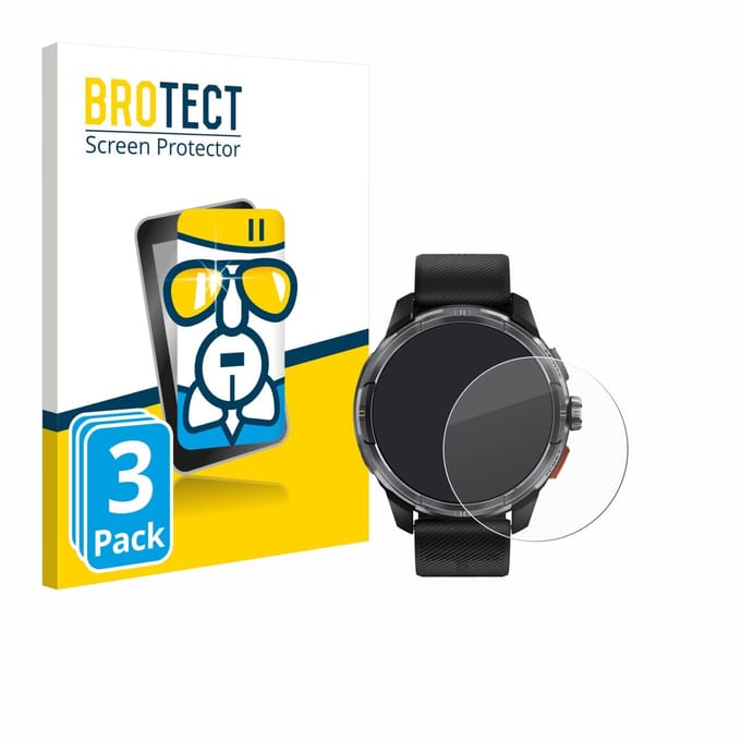 Screenprotector 3 Stuks voor Haylou Solar Ultra Beschermglas transparant