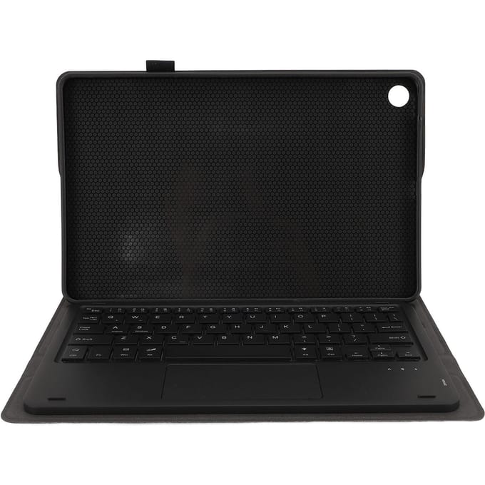 Beschermhoes voor Toetsenbord voor Fire Maximum 11 11.0 Inch Tablet 7 Kleuren Achtergrondverlichting Afneembaar BT black