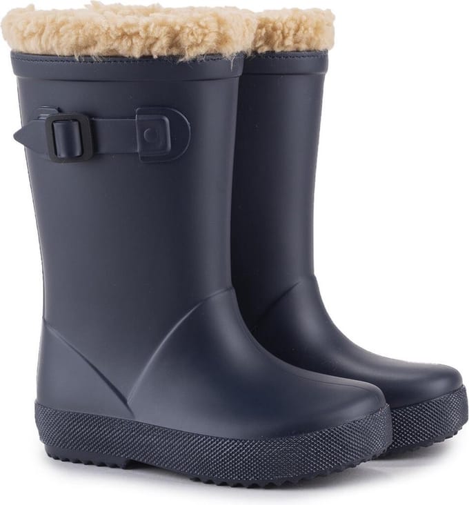 Igor - Regenlaarzen voor kinderen - Splash Euri Borreguito - Marineblauw - maat 24EU