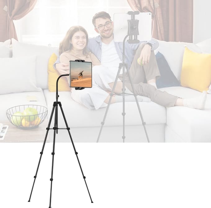CRLYN® Ipad Standaard Statief - Telefoon - Verstelbaar