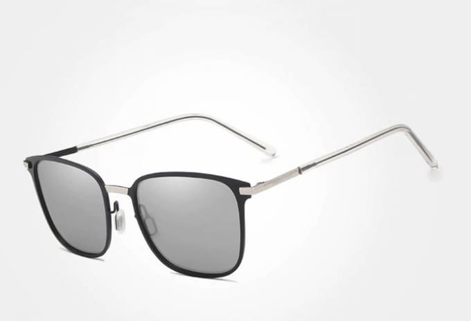 Kingseven Zonnebril - UV400 - Gepolariseerd - Zilverkleurig - Greystar - Z4881