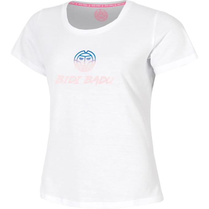 BIDI BADU Out of Control Logo T-shirt Dames-blauw