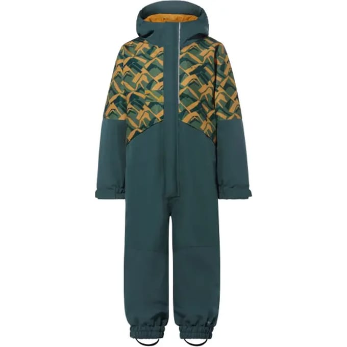 Vaude Snow Cup Ii Overall Groen 122-128 cm Jongens