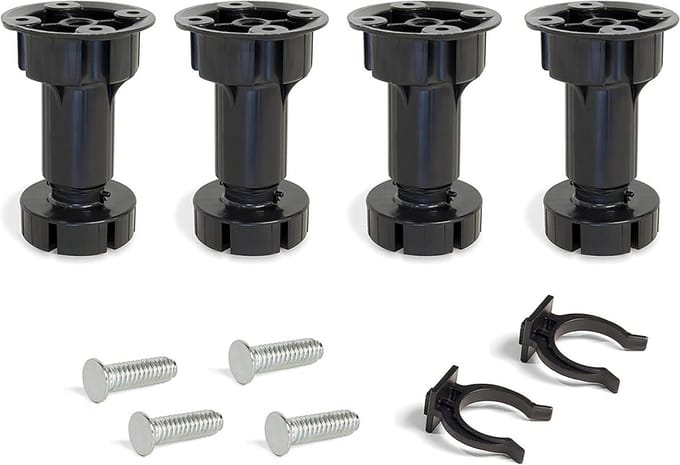 Keuken Plint - Meubelrand - Keuken Afwerking - Inclusief Accessoires - 2.5 Meter - Wit