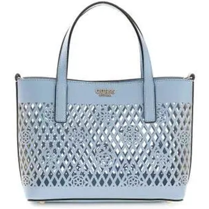 GUESS handtas schoudertas Letty 2 In 1 Mini Tote Black zwart