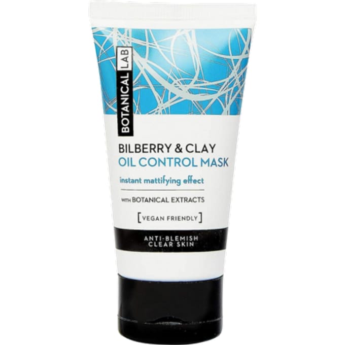 Botanical Lab Bosbes & Klei Oliebeheersingsmasker 50ml