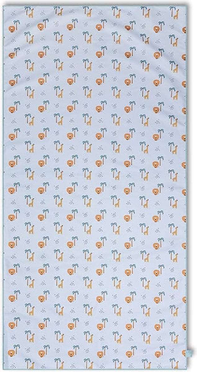 Swim Essentials | Meerkleurige Dieren Microvezel Handdoek 135 x 65 cm