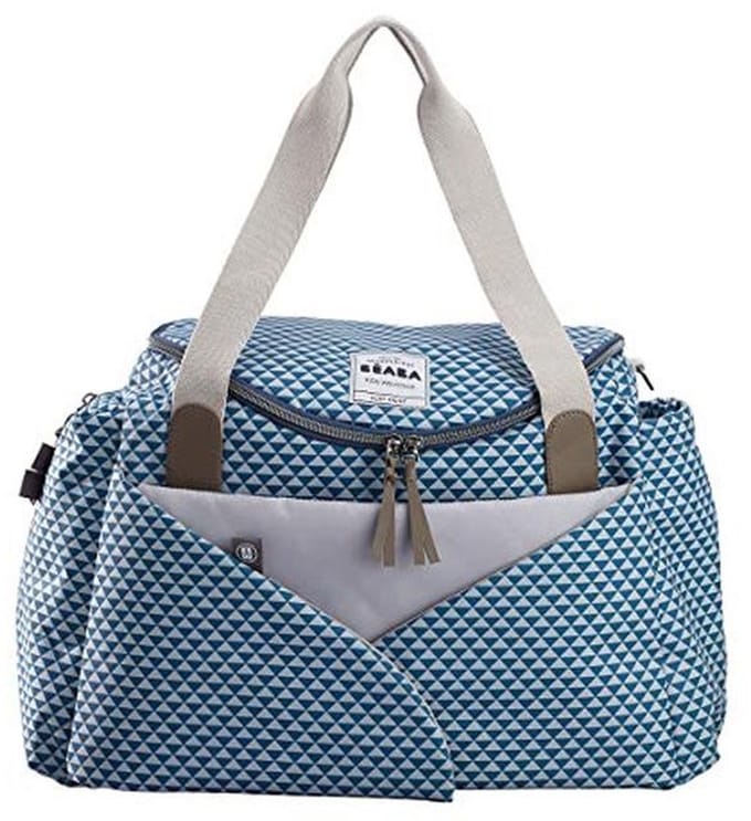 Grote Verschoontas voor Baby's met Aankleedkussen en Buggy Bevestiging - Isotherme Lunchtas