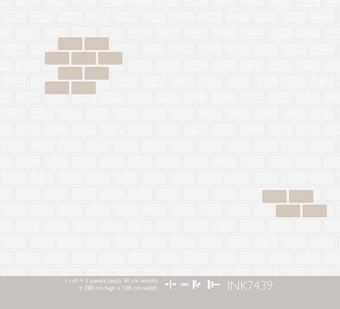 INGK - Kate & Andy - Behang - Steentjes Mix&Match design