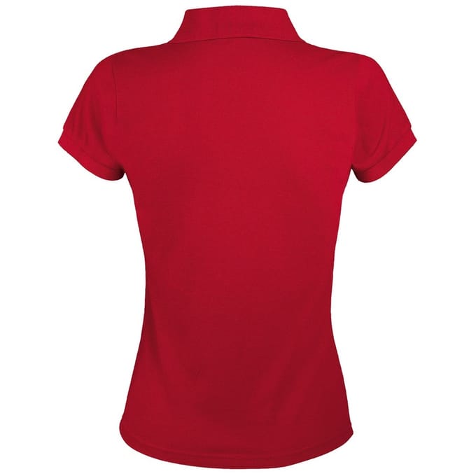 SOLS Dames/dames Prime Pique Polo Shirt (Rood)